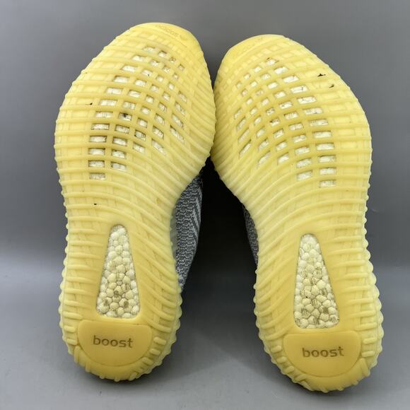 adidas Yeezy Boost 350 V2 Running Shoes Men Size 8 Gray Non-Reflective Sneakers - Picture 7 of 8
